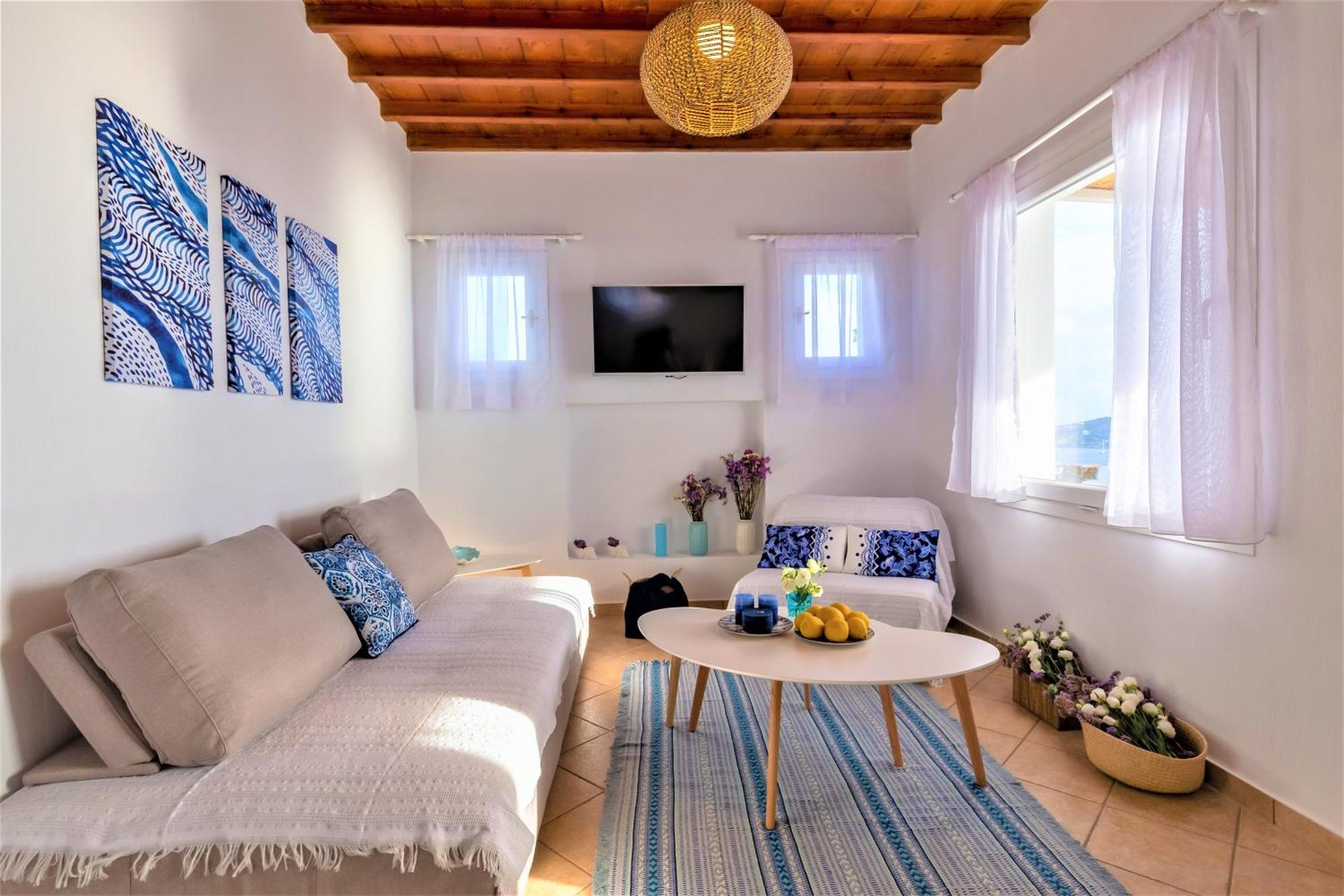 Apartmán Sugar Blue Mykonos Town Pokoj fotografie